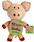 Spunky Pup Woolies Pig Doggy Toy