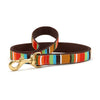 brown stripe nylon doggy leash