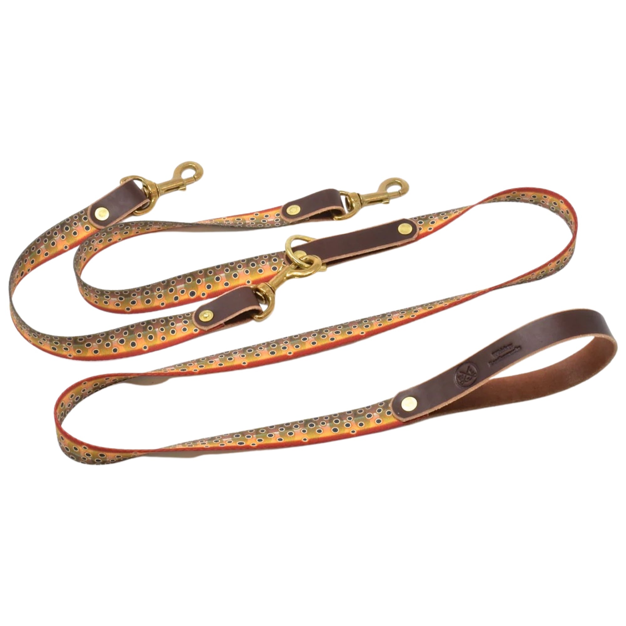 Cutthroat Trout Double Doggy Leash