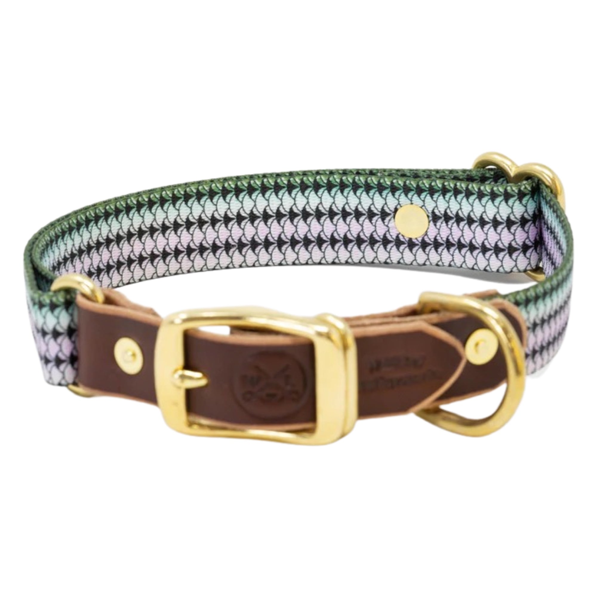large Striped Bass Adjustable Doggy Collar