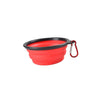 red Collapsible Doggy Bowl