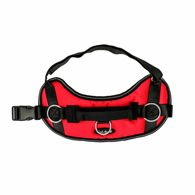 red Reflective No Pull Doggy Harness